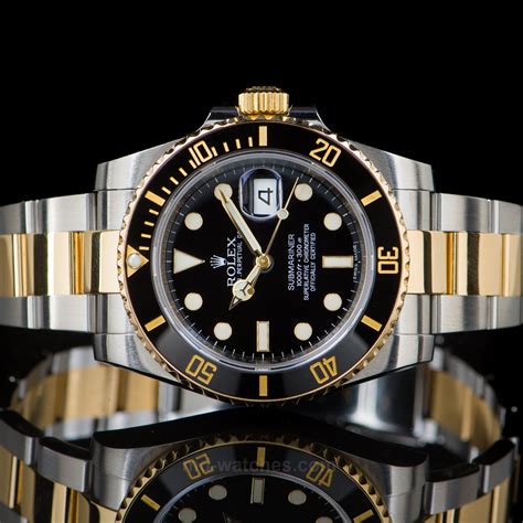 rolex submariner nero oro|rolex submariner date price.